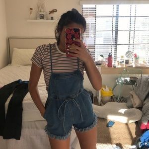 Vintage Short Overalls